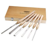 DRAPER 6 Piece HSS Woodturning Chisel Set £139.95